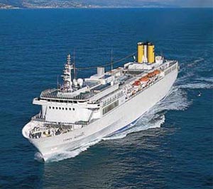 MS Costa Allegra nach China