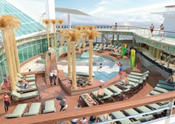 Freedom of the Seas, Solarium Oberdeck