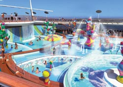 Freedom of the seas, H2O Area