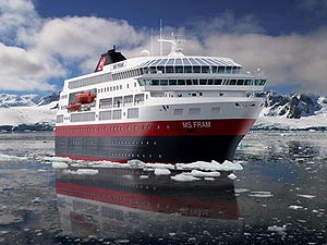 MS Fram, Entdeckerschiff der Hurtigruten