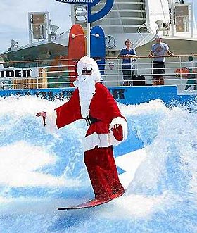 Weihnachtsmann an Bord