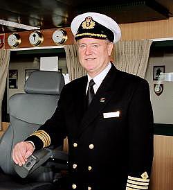 Cunard Commodore Bernhard Warner
