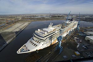 MS Pride of Hawaii, Meyer Werft Papenburg